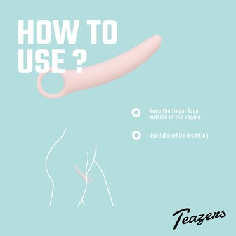 Teazers - Dilatatorenset 3-delig - Roze
