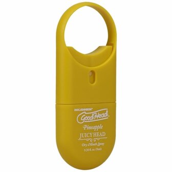 Doc Johnson - GoodHead Juicy Head Dry Mouth Spray ToGo - Ananas - 9 ml