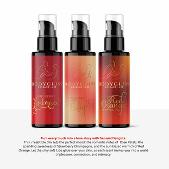 BodyGliss - Travel Edition 3-pack - Sensual Delight
