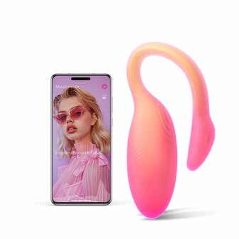 Magic Motion - Flamingo Max Vibrerend Ei en Kegeltrainer in 1  - Oranje