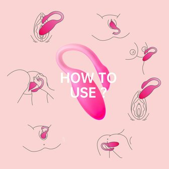 Magic Motion - Flamingo Max Vibrerend Ei en Kegeltrainer in 1 - Roze