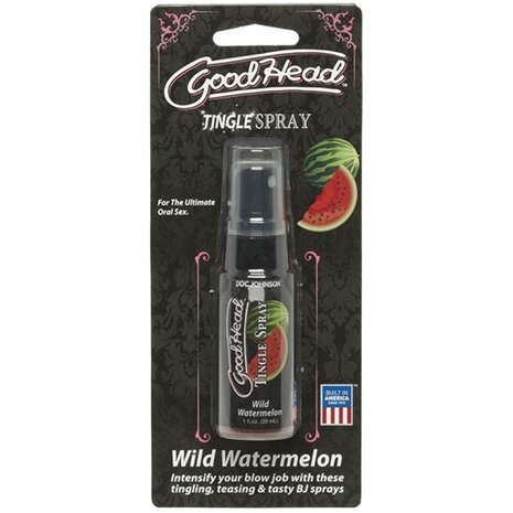 Doc Johnson - GoodHead Tingle Spray - Watermeloen - 29 ml