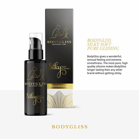 BodyGliss - Erotic Collection Silky Soft Gliding Pure - 150 ml