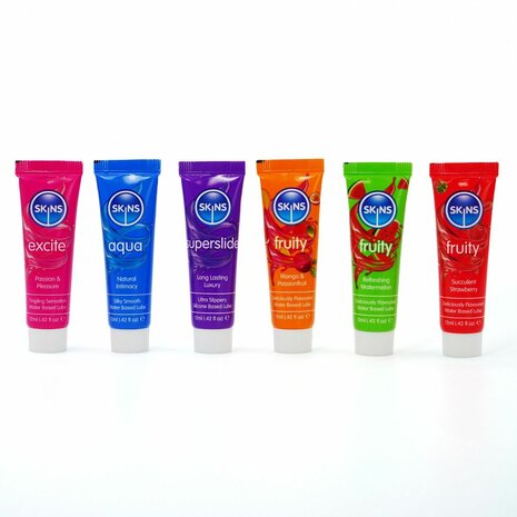 Skins Proefverpakking - Vital & Fruity - 6x 12ml