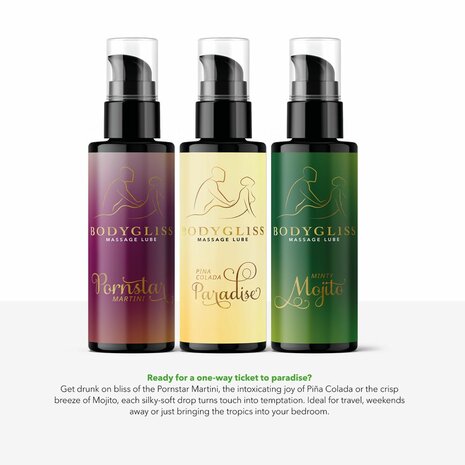 BodyGliss - Travel Edition 3-pack - Tropical Temptation