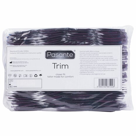 Pasante Trim Condooms - 144 stuks
