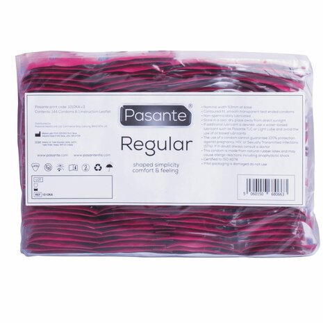 Pasante Regular condooms - 144 stuks