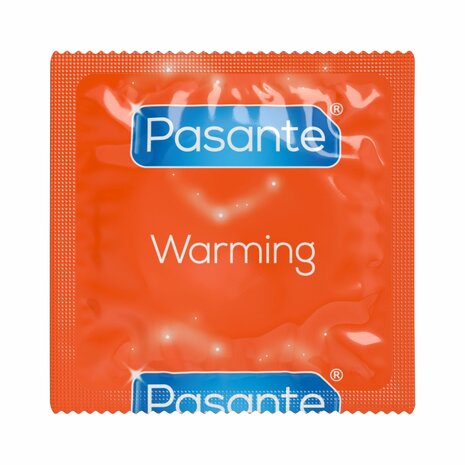 Pasante Warming Condooms - 144 stuks