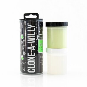 Clone-A-Willy - Navulling Siliconenrubber - Glow in the Dark Groen